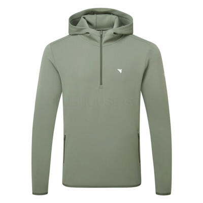Macade Therma 1/4 Zip Golf Hoodie Sage Green MHO2511016