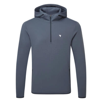 Macade Therma 1/4 Zip Golf Hoodie Spruce Blue MHO2511003