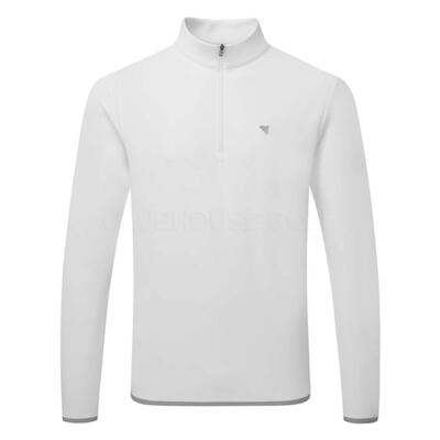 Macade Therma 1/4 Zip Golf Sweater White MSW2501001