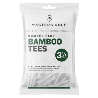 Masters 3 1/4" Bamboo Golf Tees (85 Pack)