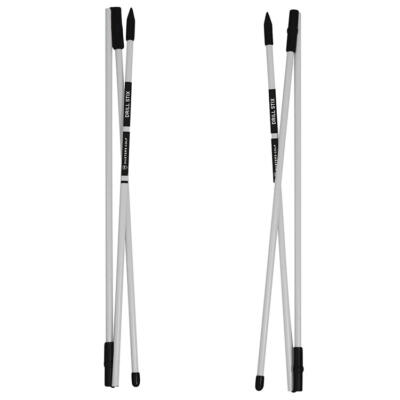 Masters Mini Foldable Alignment Drill Sticks (2 Pack) White