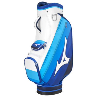 Mizuno Tour Staff Golf Cart Bag Staff White/Staff Blue BTOURCRT25-01