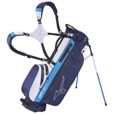 Mizuno BR-DRI Waterproof Golf Stand Bag Navy/Blue BRDRIWPS24