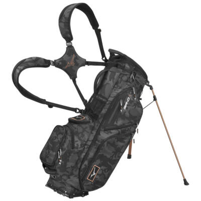 Mizuno BR-DX Golf Stand Bag Black Camo/Copper BRDXS23