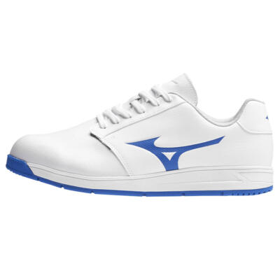 Mizuno G-Style Golf Shoes White/Baseball Blue 51GM2503