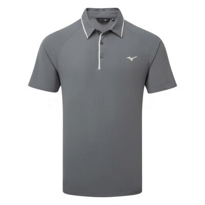 Mizuno Classic Pique Golf Polo Shirt Lava Smoke 52GAB031-40