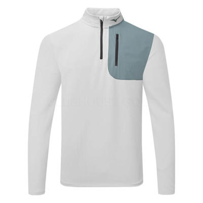 Mizuno Essential 1/4 Zip Golf Sweater Grey 52GCB021