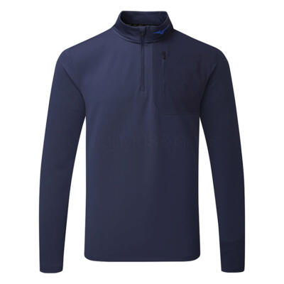Mizuno Essential 1/4 Zip Golf Sweater Navy 52GCB021