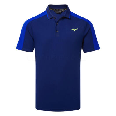 Mizuno Showdown Golf Polo Shirt Estate Blue 52GAB033-14