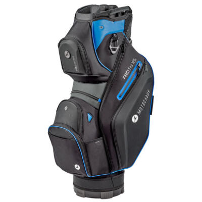 Motocaddy Pro Series Golf Cart Bag Charcoal/Blue BG25PRBKBL