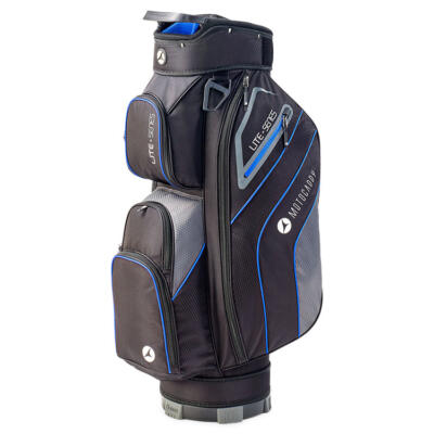 Motocaddy Lite Series Golf Cart Bag Black/Blue BG26LIBKBL
