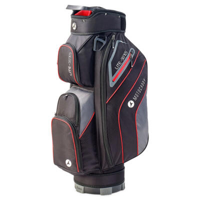 Motocaddy Lite Series Golf Cart Bag Black/Red BG26LIBKRE