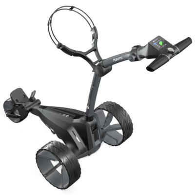 Motocaddy M3 GPS Electric Golf Trolley Charcoal 18 Hole Lithium Battery