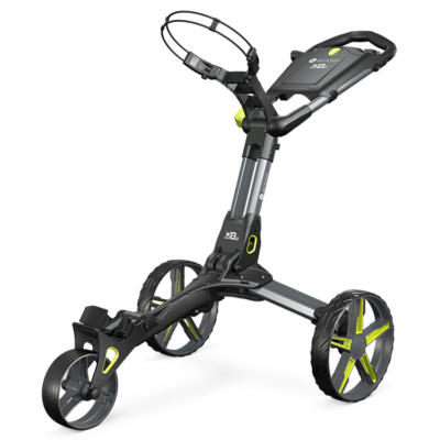 Motocaddy QB2 3 Wheel Golf Trolley Graphite/Lime