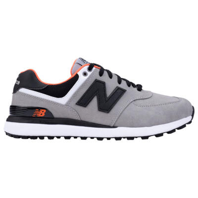 New Balance 574 Greens V2 Golf Shoes Grey/Black MG574GBK