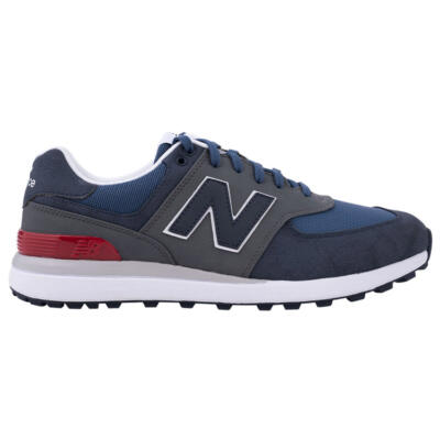 New Balance 574 Greens V2 Golf Shoes Navy/Charcoal MG574NGY