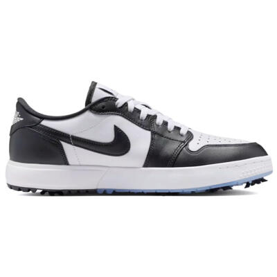 Nike Air Jordan 1 Low G Spiked Golf Shoes White/Black/White IQ3417-101