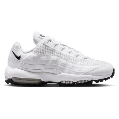 Nike Air Max 95G Golf Shoes White/Black/Light Graphite HV4696-100