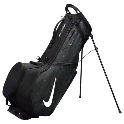 Nike Air Sport 2 Golf Stand Bag Black/Iron Grey/White IQ6032-061