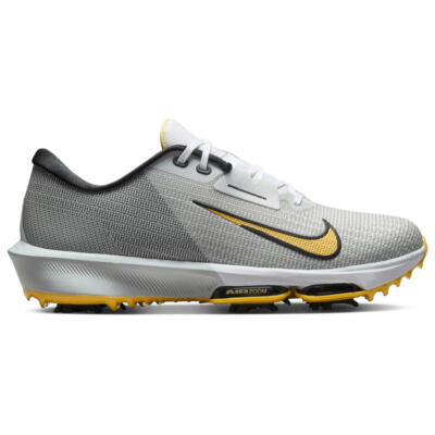 Nike Air Zoom Infinity Tour NEXT% 2 Golf Shoes White/Topaz Gold/Pure Platinum/Black FD0217-103