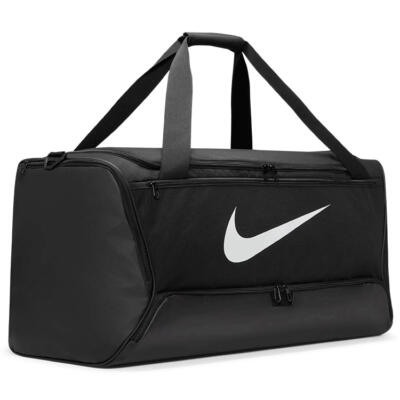 Nike Brasilia 9.5 Large Golf Duffle Bag Black DO9193-010