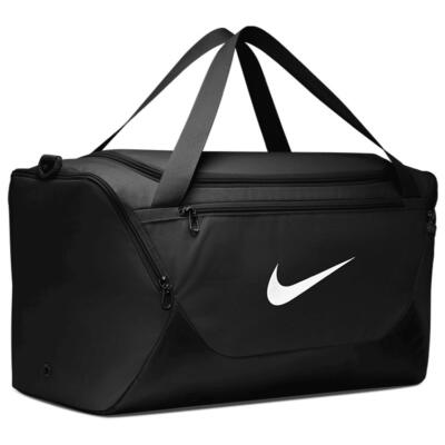 Nike Brasilia Small Golf Duffle Bag Black/White IB4394-010