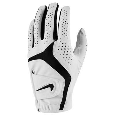 Nike Ladies Dura Feel X Golf Glove White/Black - Clubhouse Golf