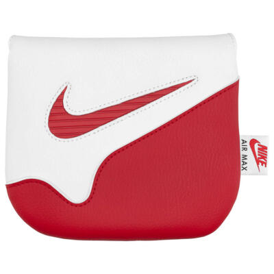 Nike Icon Golf Mallet Putter Headcover Pure Platinum/White/University Red HC47622-074