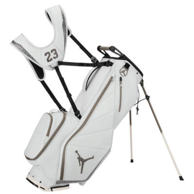 Nike Jordan Fade Away Luxe Golf Stand Bag Photon Dust/Lt Smoke Grey/Olive Grey FN0523-017