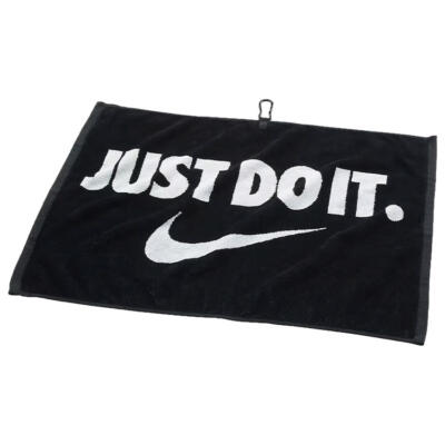 Nike Performance 2.0 Golf Towel Black/White TL7200-010