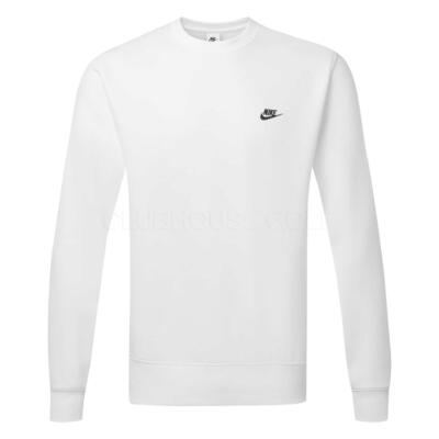 Nike Club Crew Neck Golf Sweater White/Black FN3886-100