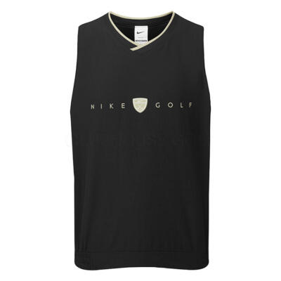 Nike Dri-FIT Fairway Fresh Oversized Golf Wind Vest Black/Limestone IB0310-010