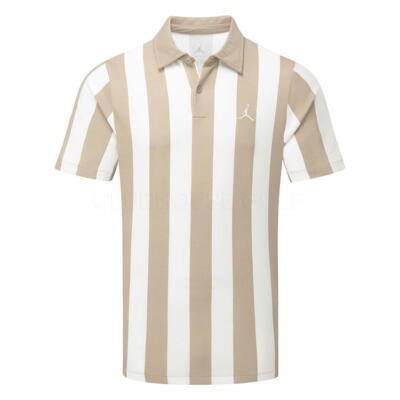 Nike Jordan Dri-FIT All-Over Print Golf Polo Shirt Khaki IF2930-247