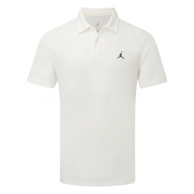 Nike Jordan Golf Polo Shirt Sail/Black HQ8688-133