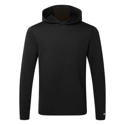 Nike Dry Tour Lightweight Golf Hoodie Black/White HM5820-010