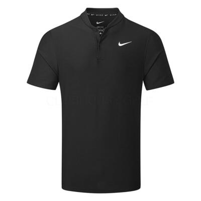 Nike Dri-FIT Velocity Blade Golf Polo Shirt Black/White IB0278-010