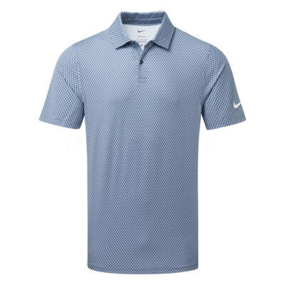 Nike Dri-FIT Velocity Floral Golf Polo Shirt Work Blue/College Navy/White IB0246-486