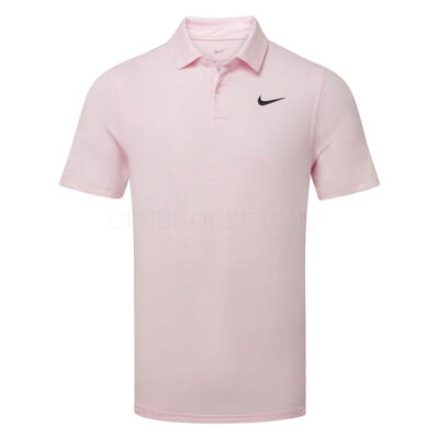 Nike Dri-FIT Velocity Solid Golf Polo Shirt Pink Foam/Black IB0273-663