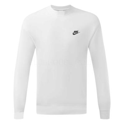 Nike Club Crew Neck Golf Sweater White/Black BV2662-100