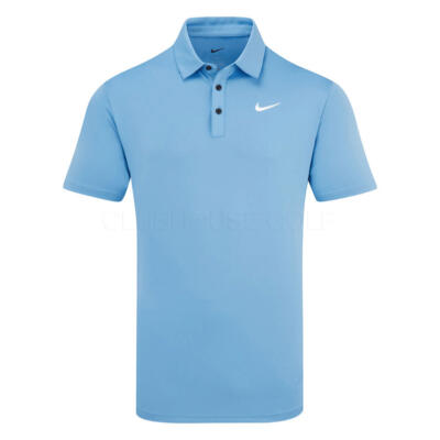 Nike Dry Tour Solid Golf Polo Shirt Blue Beyond/White FZ7481-489