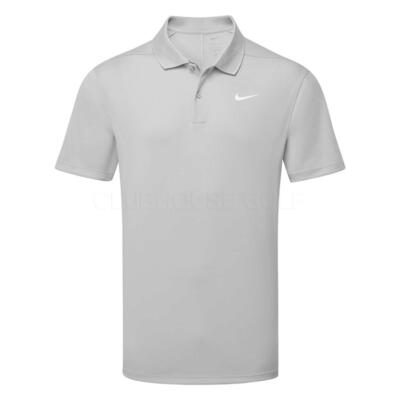 Nike Dry Victory Solid Golf Polo Shirt Wolf Grey/White DH0822-012