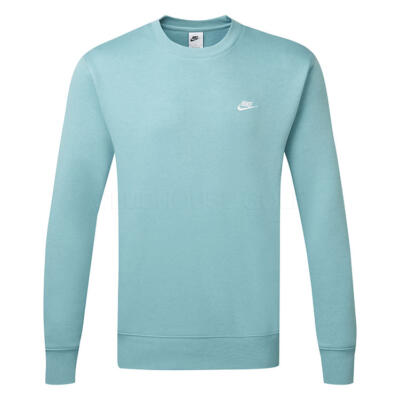 Nike Club Crew Neck Golf Sweater Denim Turquoise/White FN3886-464