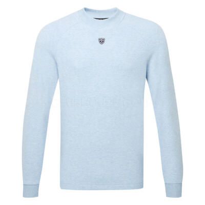 Nike Therma-FIT Par 5 Crew Neck Golf Sweater Work Blue/White/Black IQ4040-486