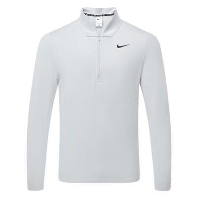 Nike Therma-FIT Velocity 1/2 Zip Golf Sweater Wolf Grey/Black IU2629-012