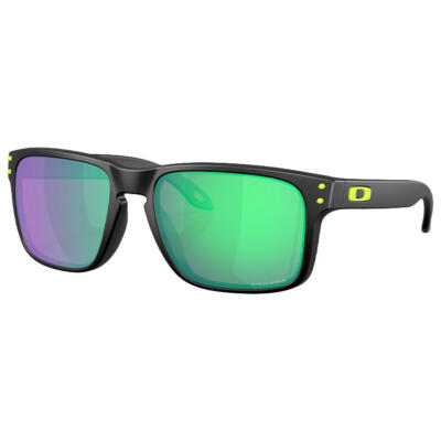 Oakley Holbrook Court Collection Golf Sunglasses Matte Black/Prizm Road Jade OO9102-AI55