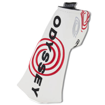 Odyssey Swirl Blade Putter Headcover White