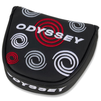 Odyssey Swirl Mallet Putter Headcover Black