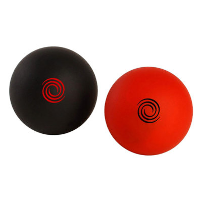 Odyssey Weighted Putt Practice Balls (2 Pack) Black/Red