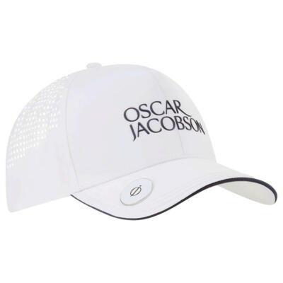 Oscar Jacobson Hornsey Golf Cap White OJCAP0298-W