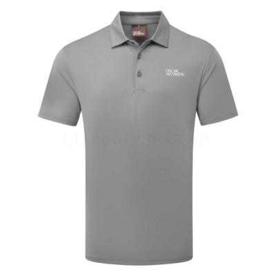 Oscar Jacobson Bullock Tour Golf Polo Shirt Pewter OJTS0234